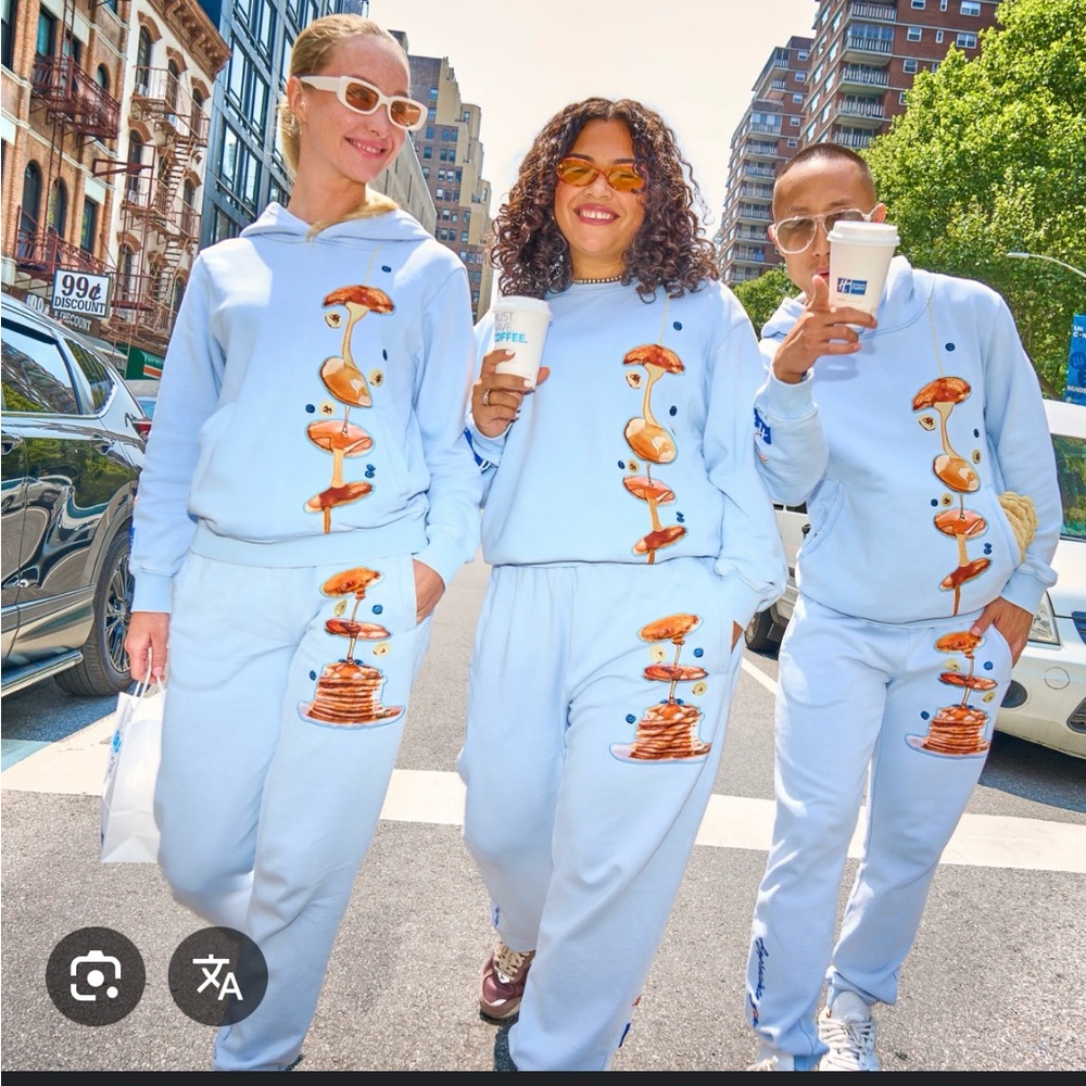 Mr. Eatwell Pancake Suits (Adult XL and Youth S, sold together)